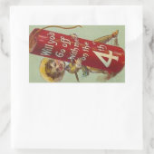 Ende Juli los mit mir Rechteckiger Aufkleber (Tasche)