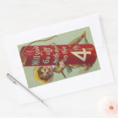 Ende Juli los mit mir Rechteckiger Aufkleber (Umschlag)