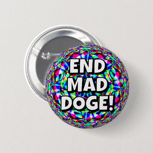 ENDE MAD DOGE! BUTTON (Vorne & Hinten)
