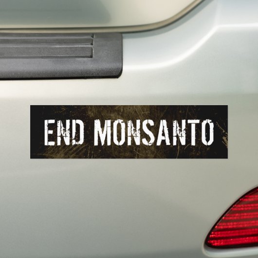 Ende Monsanto Autoaufkleber (Auf Auto)