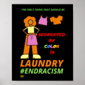 "ENDE RACISM" POSTER (Vorne)