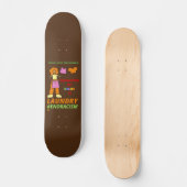"ENDE RACISM" SKATEBOARD (Vorderseite)