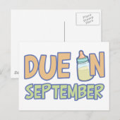 Ende September Postkarte (Vorne/Hinten)