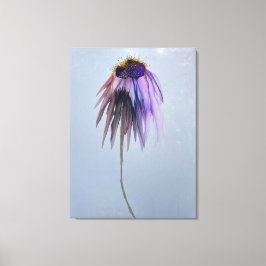 Ende Sommer Kone Blume Wrapped Canvas Print Leinwanddruck