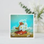 Ende Sommer - Mini-Druck (Stehend Vorderseite)