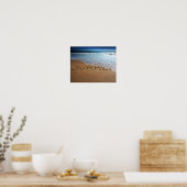 Ende Sommer Poster Print (Küche)