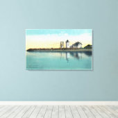 Ende Tipp für Cape Cod View of Long Point Leinwanddruck (Insitu (Holzboden))