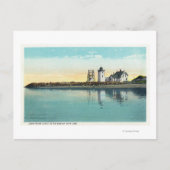 Ende Tipp für Cape Cod View of Long Point Postkarte (Vorderseite)