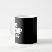 Ende Trump Chaos Kaffeetasse (Vorderseite Links)