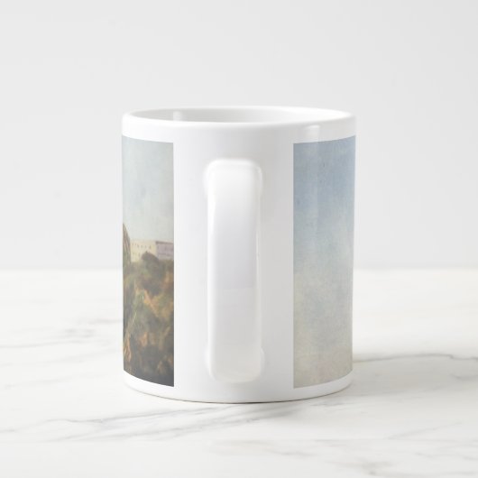 Ende Vilano (Camariñas. Zu Coruña) Jumbo-Tasse (Rückseite)