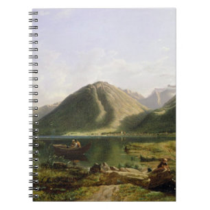 Ende von Genfersee, 1835 (Öl auf Leinwand) Notizblock