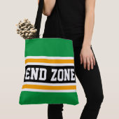 ENDE ZONE Fett Bright Green Yellow Black Strips Tasche (Von Nahem)