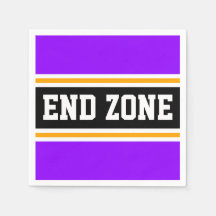 ENDE-ZONE-Spaß Helle, Lila, schwarz-gelbe Streifen