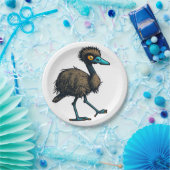 Endearing Emu Pappteller (Party)