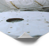 Endeavor setzt Radar Topographic Hardware ein Poster (Ecke)
