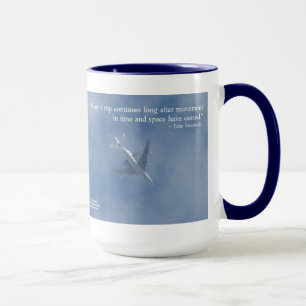 Endeavour Space Shuttle Berühmte Words-Tasse Tasse