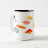 Endemische hawaiische Fische, Sonderausgabe Zweifarbige Tasse (Vorderseite Links)