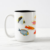 Endemische hawaiische Fische, Sonderausgabe Zweifarbige Tasse (Links)