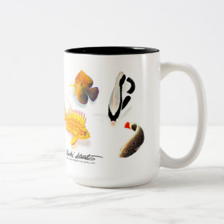Endemische hawaiische Fische, Sonderausgabe Zweifarbige Tasse