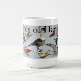 Endemische Vögel von Hawai'i Kaffeetasse