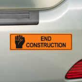Enden-Bau Autoaufkleber (Auf Auto)