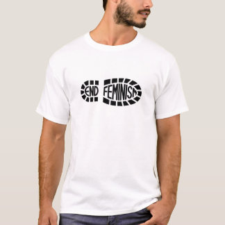 Enden-Feminismus (dunkles Logo) T-Shirt