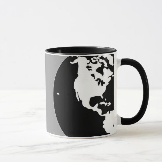 ENDEN-GLOBALE ERWÄRMUNG TASSE (Rechts)