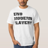 Enden-moderner Sklaverei-Wert-T - Shirt (Vorderseite)