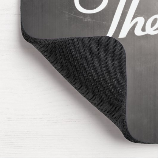 Enden-Titel-Karte mousepad (Ecke)