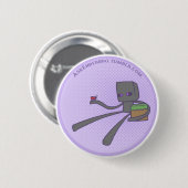 Enderbro, Gordon und Nelli Knopf Button (Vorne & Hinten)