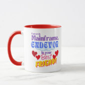 Endevor in der Mainframe-Programmierung Tasse (Links)