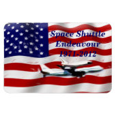 Endevor-USA,1971-2012_Premium Flexi Magnet (Horizontal)