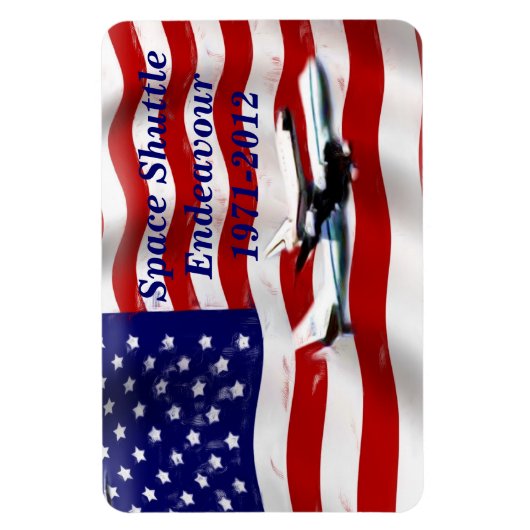 Endevor-USA,1971-2012_Premium Flexi Magnet (Vertikal)