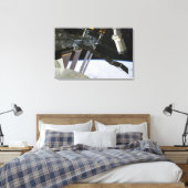 Endevor's Arm inmitten des internationalen Raumsta Leinwanddruck (Insitu (Schlafzimmer))