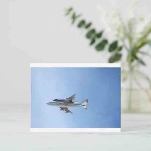 Endflug Postkarte (Stehend Vorderseite)