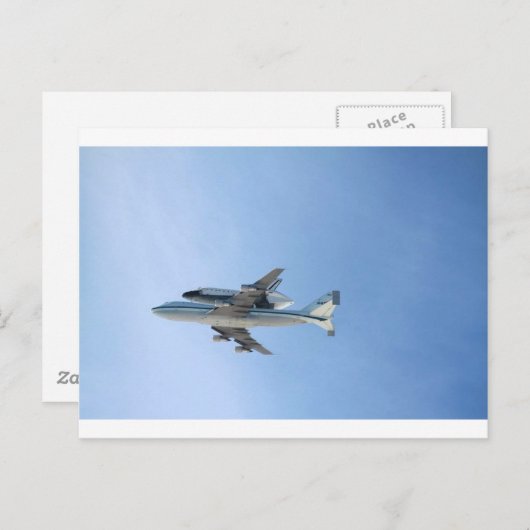 Endflug Postkarte (Vorne/Hinten)