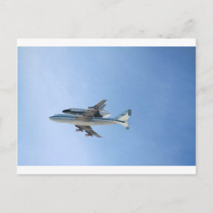 Endflug Postkarte
