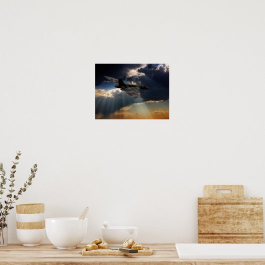 Endflug XH558 Poster (Küche)