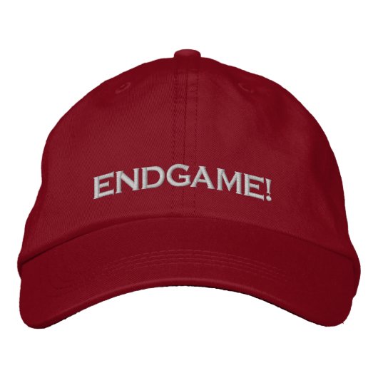 "ENDGAME!", PC-SPIELSPIELER-GAP BESTICKTE KAPPE (Vorderseite)