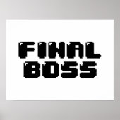 ENDGÜLTIG BOSS POSTER (Vorne)