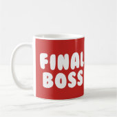 ENDGÜLTIGE BOSS Videospiel Antagonist Tasse (Links)