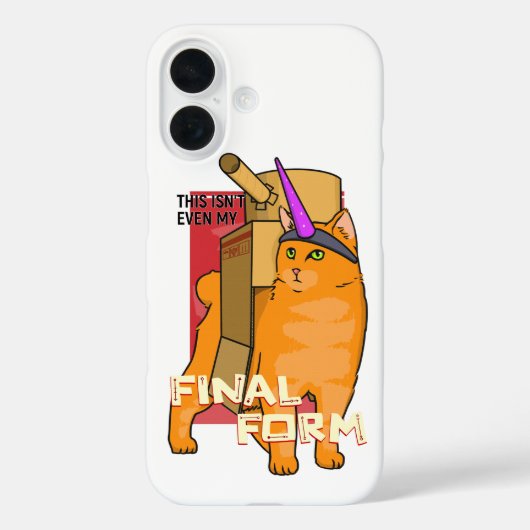 Endgültige Form - Schlachtkatze Case-Mate iPhone Hülle (Rückseite)