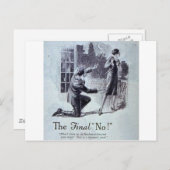 Endgültige Nummer Postkarte (Vorne/Hinten)