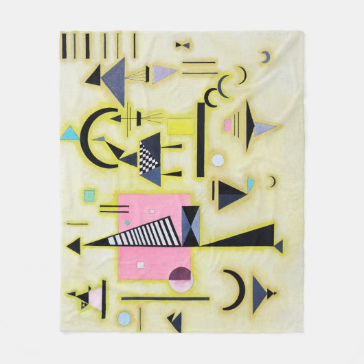 Endgültige Rosy, Wassily Kandinsky Fleecedecke (Vorderseite)
