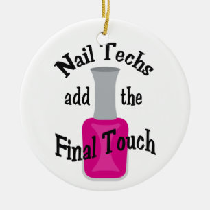 Endgültige Touch Keramik Ornament