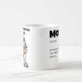 Endgültiger Warnungs-Ausstellende Mutter Kaffeetasse (Mittel)