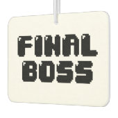 ENDGÜLTIGES BOSS AUTOLUFTERFRISCHER (Links)