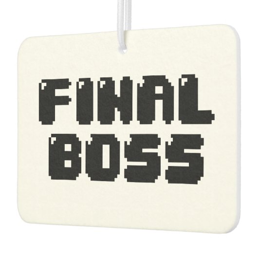 ENDGÜLTIGES BOSS AUTOLUFTERFRISCHER (Links)