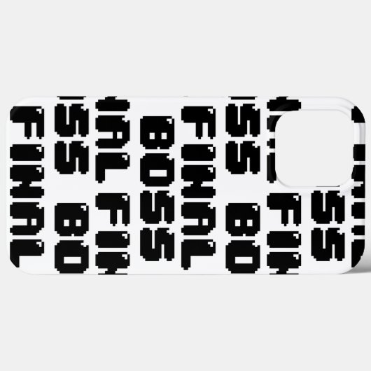 ENDGÜLTIGES BOSS Case-Mate iPhone HÜLLE (Rückseite (Horizontal))