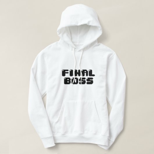 ENDGÜLTIGES BOSS HOODIE (Design vorne)